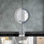 Huldar Glass Flat Wall Mirror