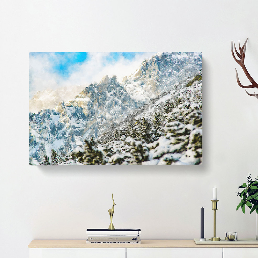 The Tatra Mountains in Slovakia - Wrapped Canvas