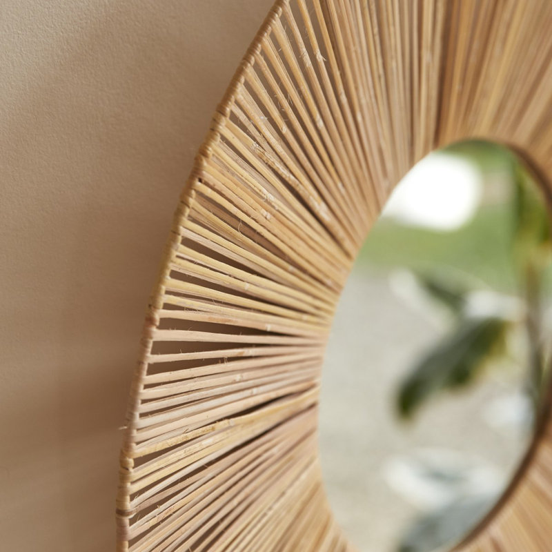 Iris Round Mirror