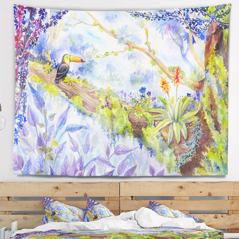 Polyester Tapestry, 50" H x 60" W
