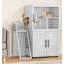 Litter Box Enclosure-366359510