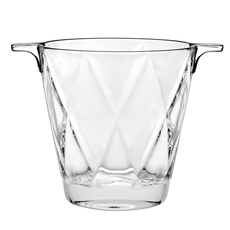 Seau rond en verre à glace Burkhardt