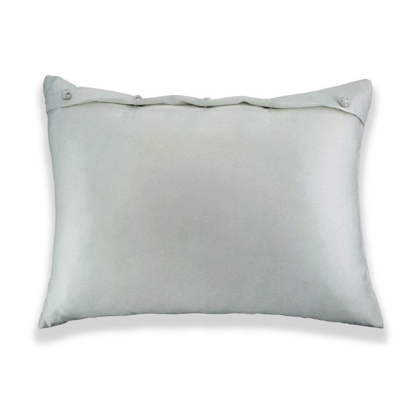 Charmeuse Bedding, Frost, Rectangle 20"H x 36"W