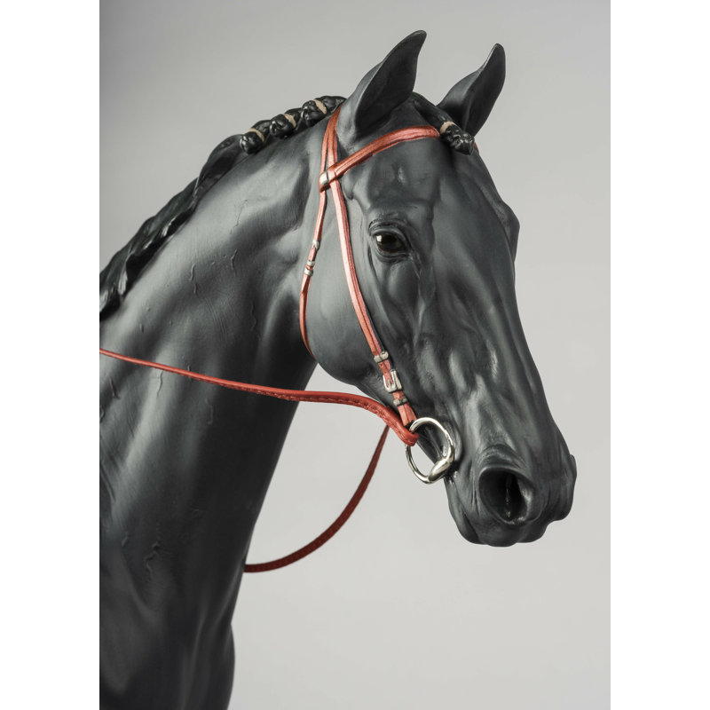 English Purebred Horse Figurine