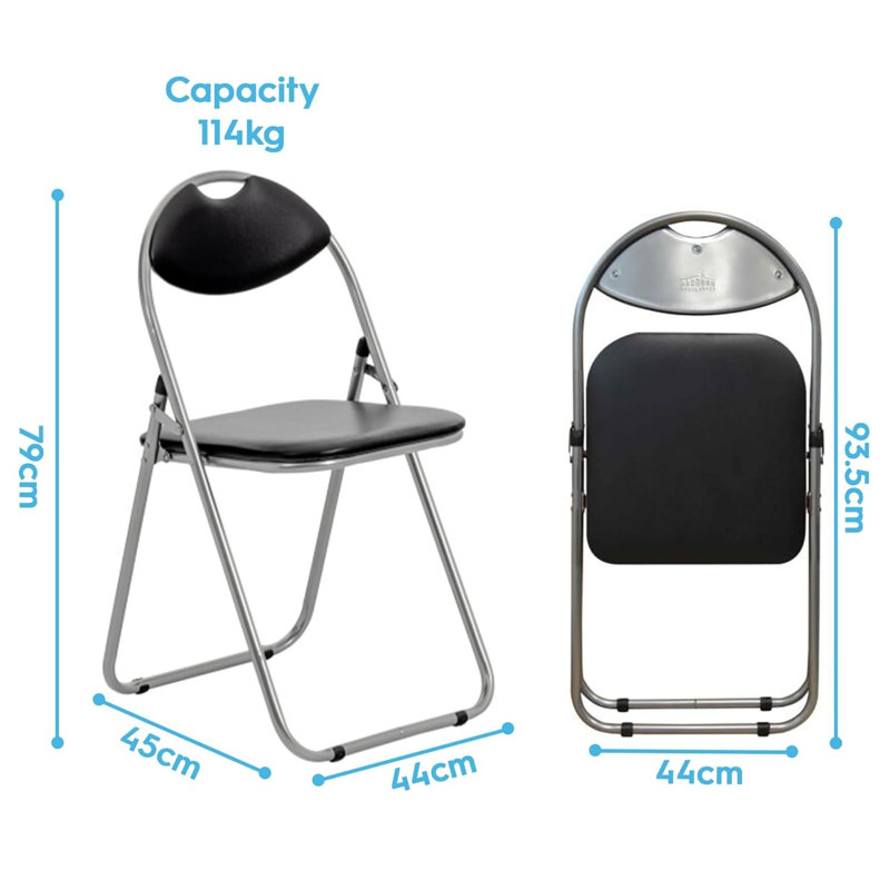 Office Folding Chairs Folding Chair Set, White