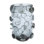Rondelle Handmade Glass Table Vase