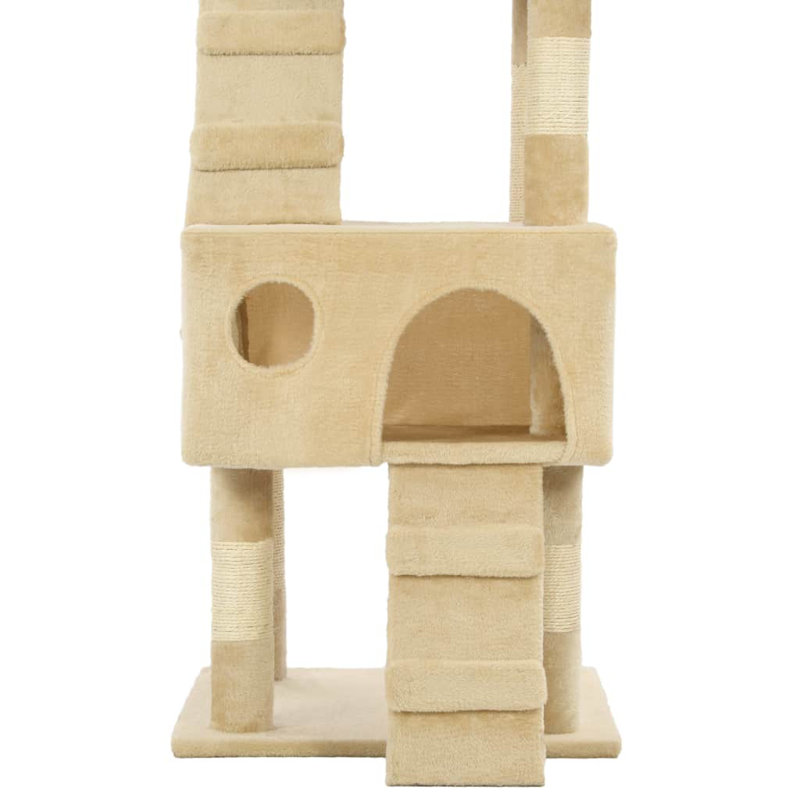 Ares 170cm H Cat Tree, Beige