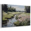 Paysage rétro - Toile tendue avec châssis encadré DCCDXLV-889916348-889916324