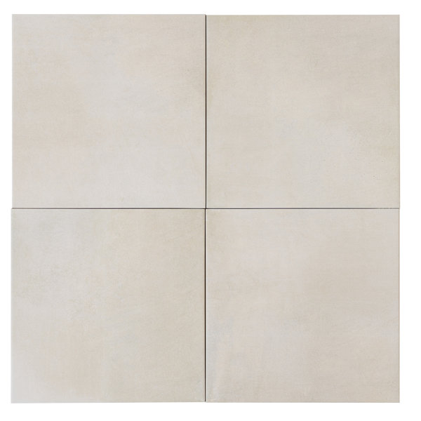 Citadel 13x13 Soft Beige Terracotta Porcelain Plain Wall and Floor Tile (10.76 sq ft/case) - 9 Pack