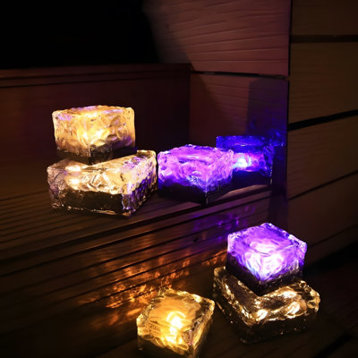 3.91'' Solar Powered Integrated LED Floor Lamp