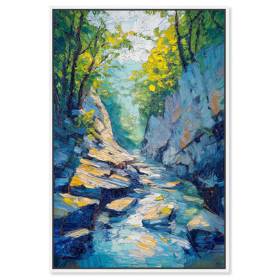 «Run Wild Gorge Canvas Monet Coastal» par Art Remedy