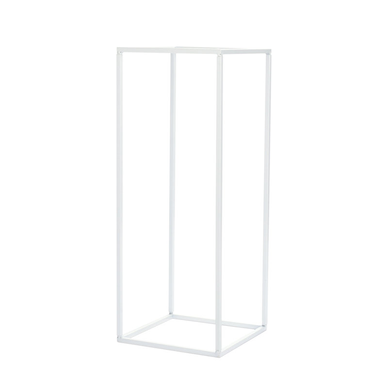 Iron, 60cm H x 25cm W x 25cm D, White