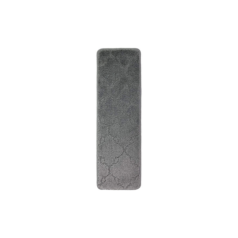 Tapis d'escalier, gris, 7 pièces incluses