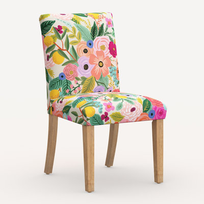 Chaise de salle à manger Rifle Paper Co. x Fabric & Company Lorraine