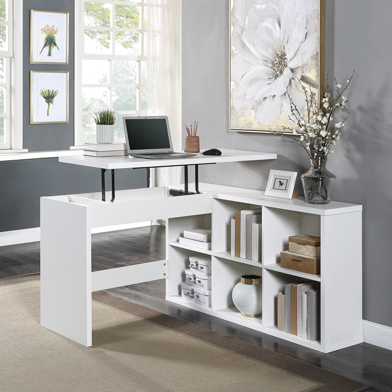 Waverly Adjustable L-Shaped Standing Desk