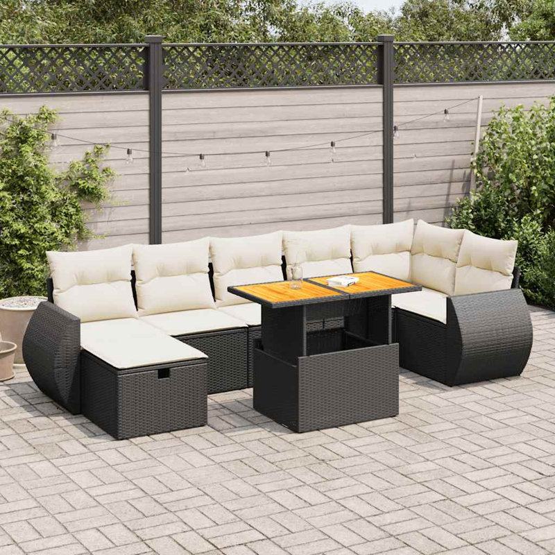 Ensemble de canapé de jardin Vidaxl
