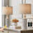 24.5" H Touch Table Lamp 