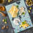 Ambesonne Stars Cutting Board Large Size Spreading  Multicolor