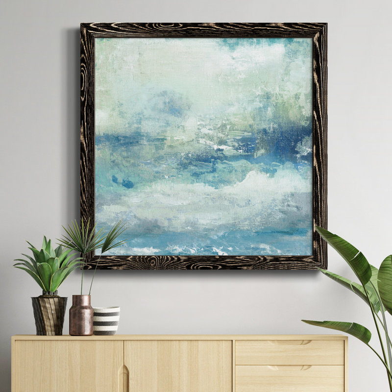 «Hope Is Stronger», art textuel sur toile, Cadre noir, H 27,5 po x l 27,5 po x P 1,5 po