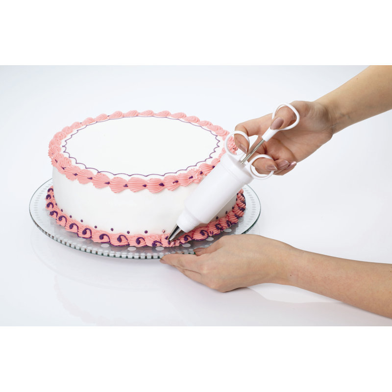 Sweetly Does It Revolving Glass Cake Stand