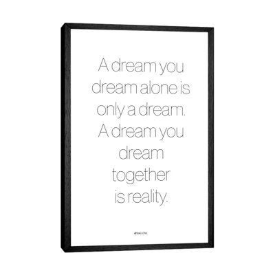A Dream - Print on Canvas