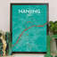 Nanjing City Map 1 Piece Wall Art-1773594735