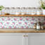 Azaria 30cm x 30cm PVC Mosaic Tile in Pink