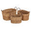 Ensemble de 3 paniers en osier / rotin Attleboro