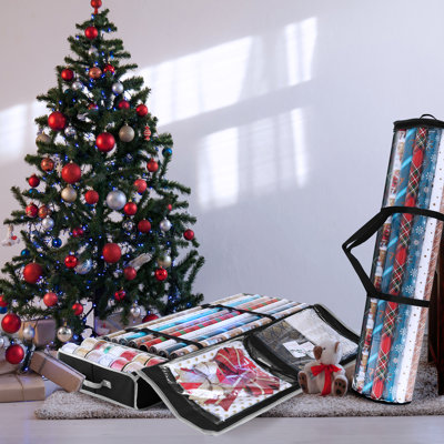 Deluxe Christmas Gift Wrapping Storage