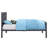 Dark Gray Full Bed