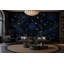 Papier peint bleu foncé Celestial Constellation-196184001-196184002