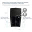 Toilette allongée une pièce à double chasse 1,28GPF Greta (siège inclus)-87418729