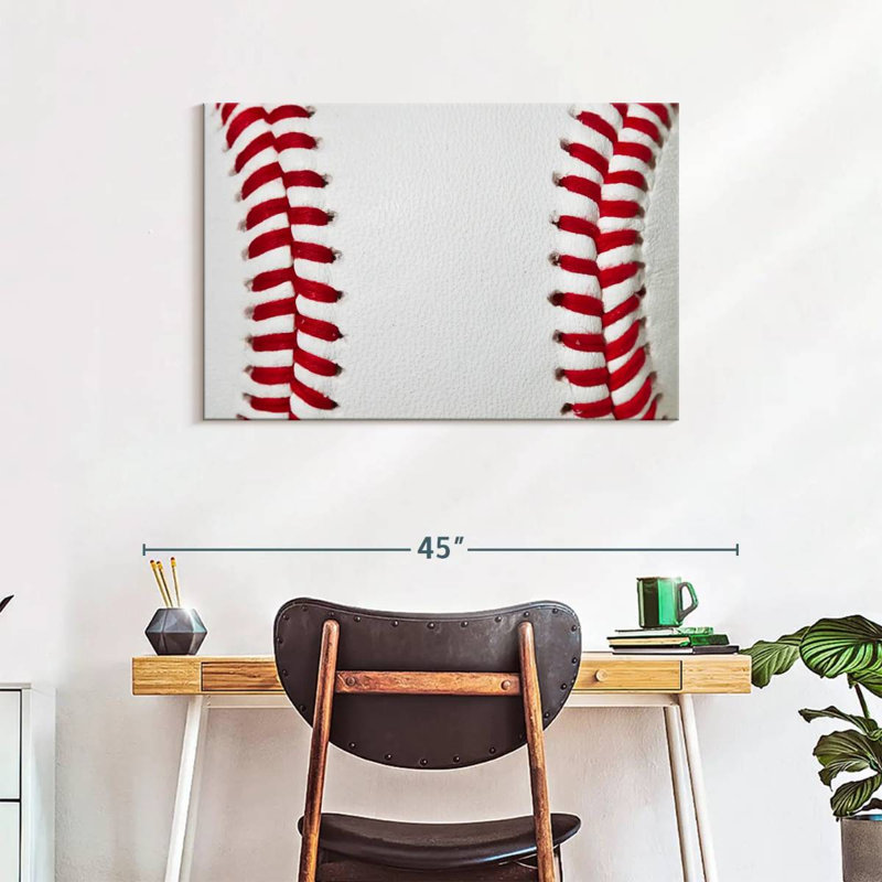 Sireci Baseball Stitching, 24" H x 36" W