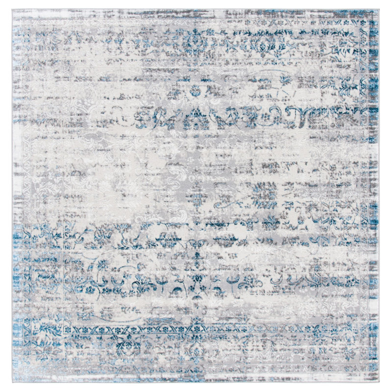 Tapis oriental performance Amelia, Carré 6 pi 7 po