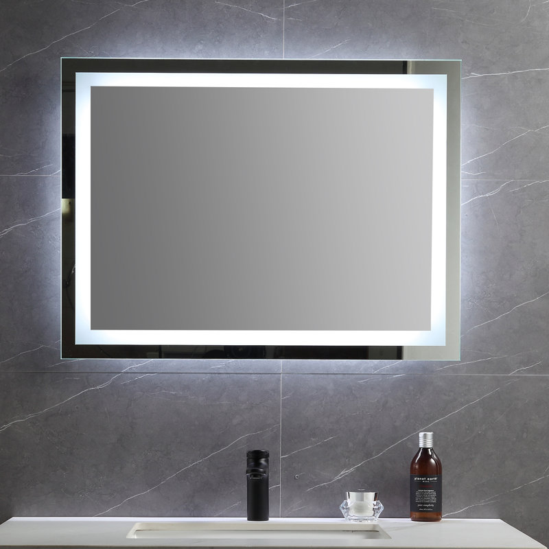 Miroir de salle de bain Williesha, 28 po x 36 po