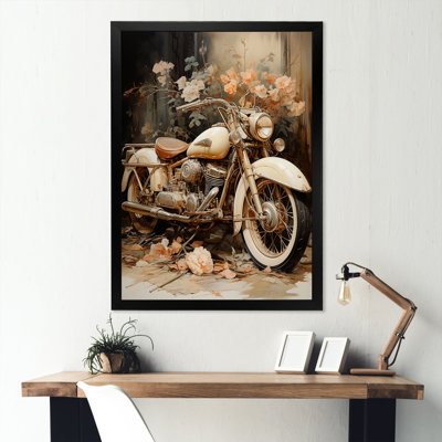 Mélodie rétro de motocyclettes