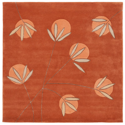 Soho Hand Tufted Wool Floral Rug