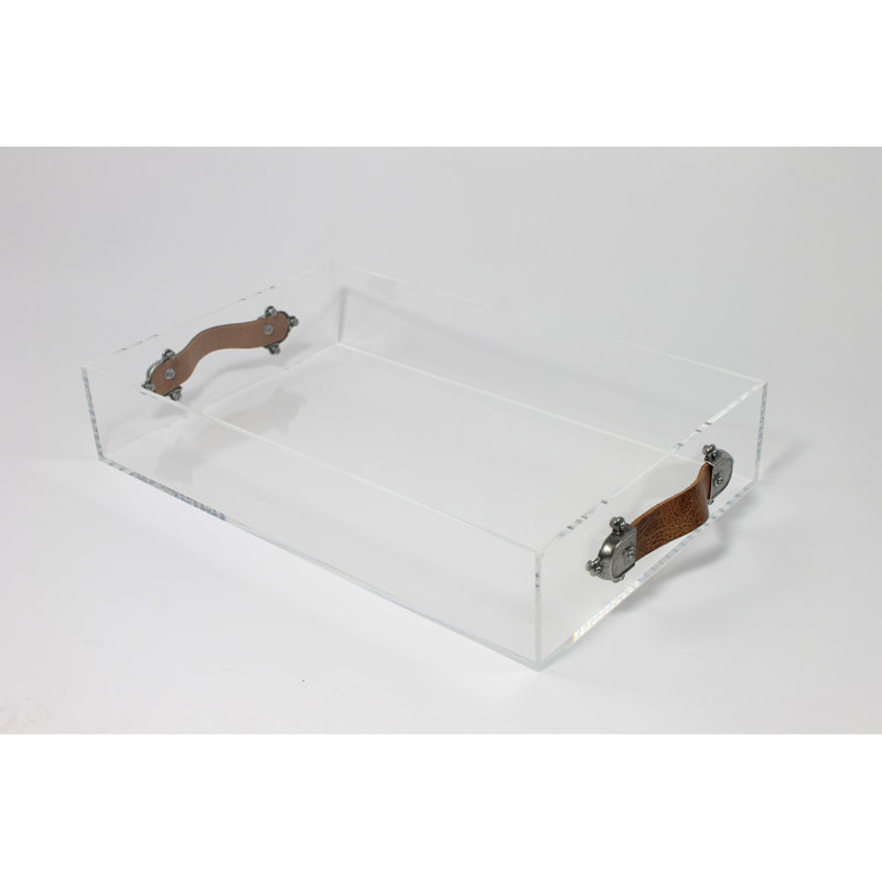 Decorative Tray, 4" H x 26" L x 18" W
