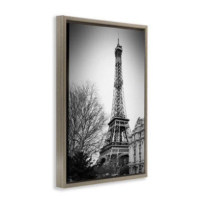 Paysage de la Tour Eiffel imminente