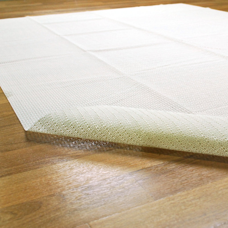 Anson Non-Slip Gripper Mat Floor Protector Polyester Indoor Area Rug Pad, Rectangle 9' x 12'