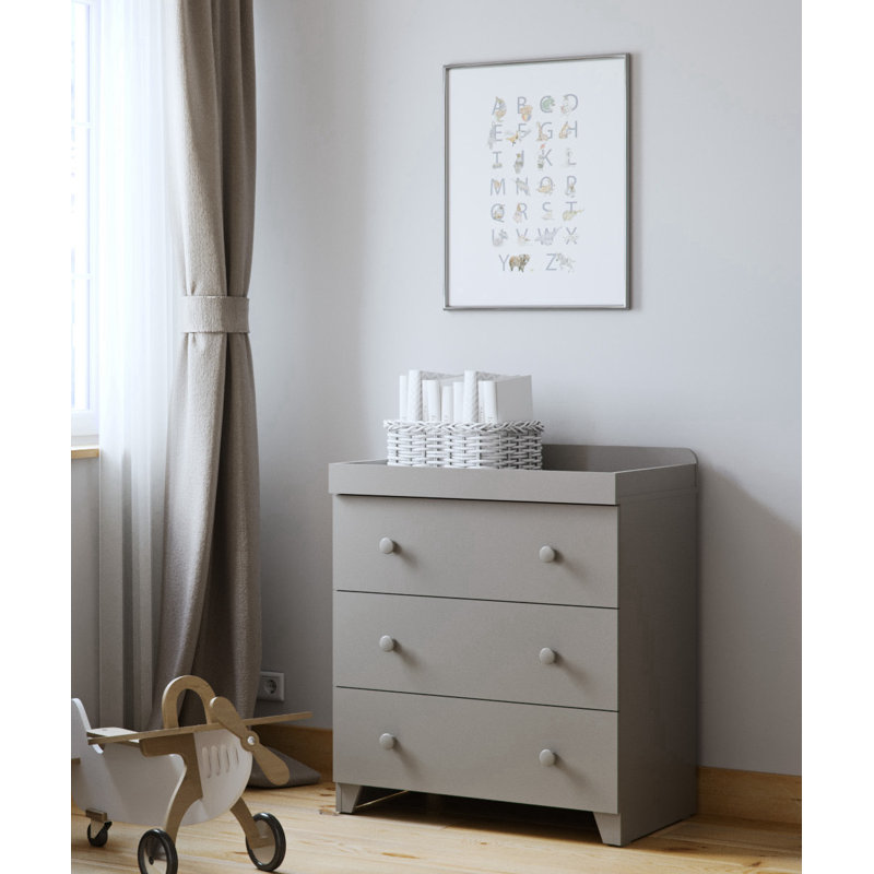 Classic Changing Unit, Light Grey