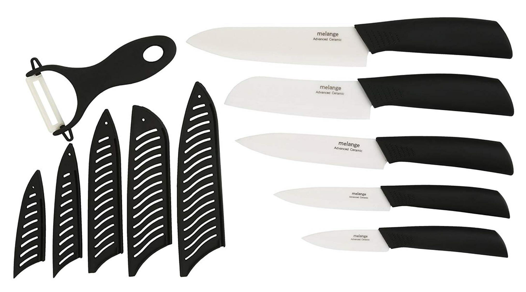 Peterson Housewares Inc. 3 Piece Ceramic Assorted Knife Set & Reviews