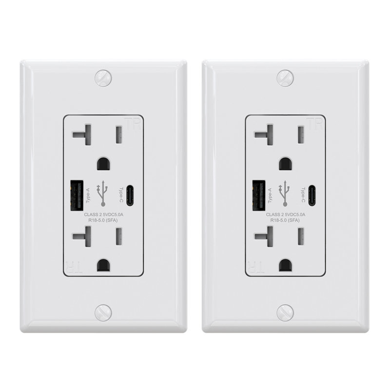 Prise murale USB, 2