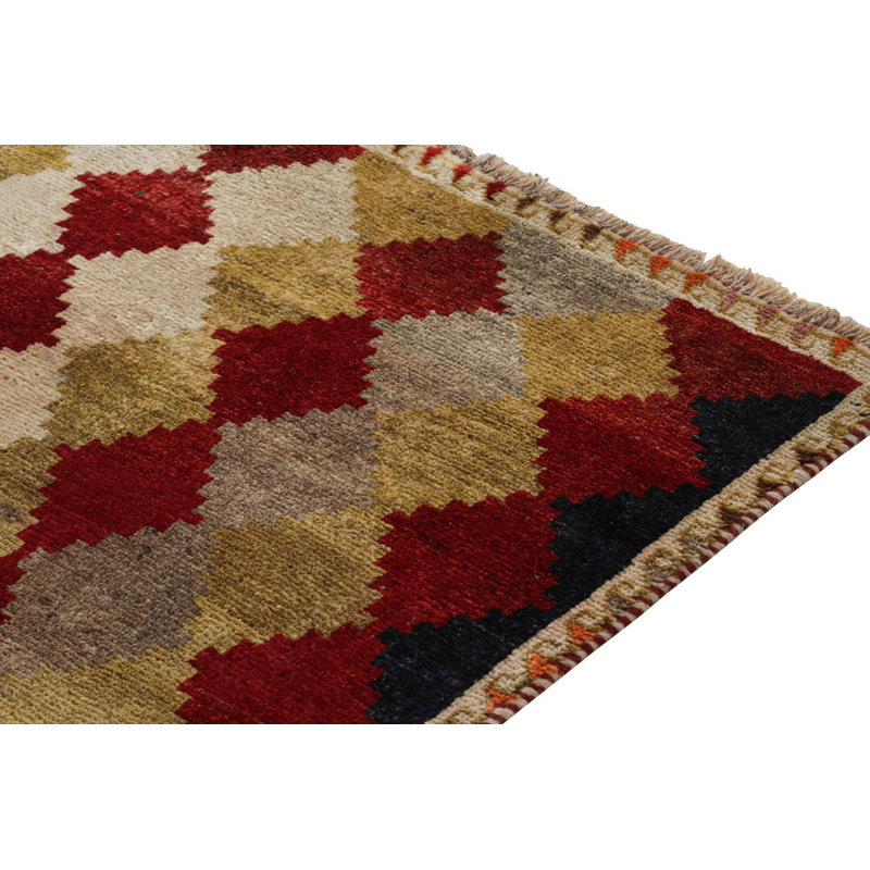 One-of-a-Kind 3'5" x 6'2" Hand Knotted Area Rug