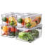 Ensemble de 10 compartiments de rangement pour aliments et rangement