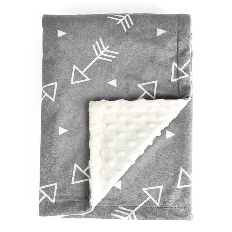 Couverture pour bébé Nehemiah, Gris