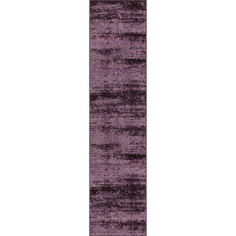 Tapis mauve Roshaunda, Tapis de couloir 2 pi x 8 pi