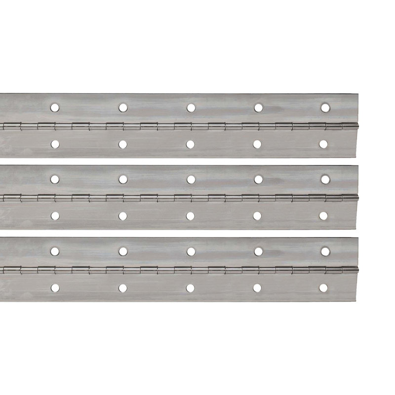 Charnière traditionnelle en acier, Acier inoxydable