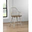 Tabouret court 17,75" en bois massif Country Grove
