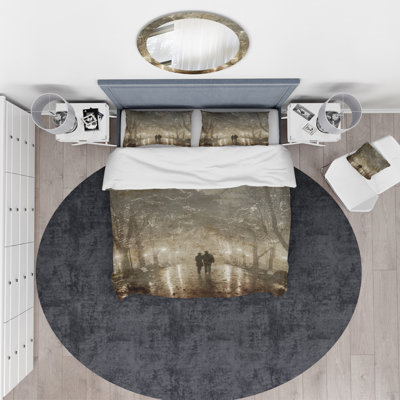 Ensemble de housse de couette à couple couple
